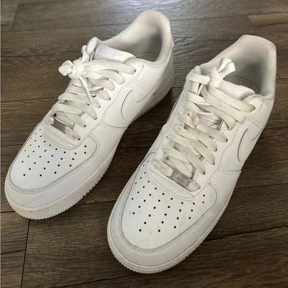 Men’s White Nike Air Force 1 ‘07 - Size US 8.5 - Picture 8 of 8